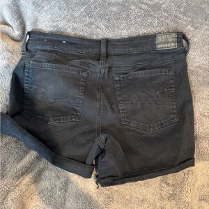 American Eagle Outfitters Black Jean Shorts